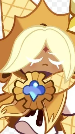ai character: pure vanilla cooki background