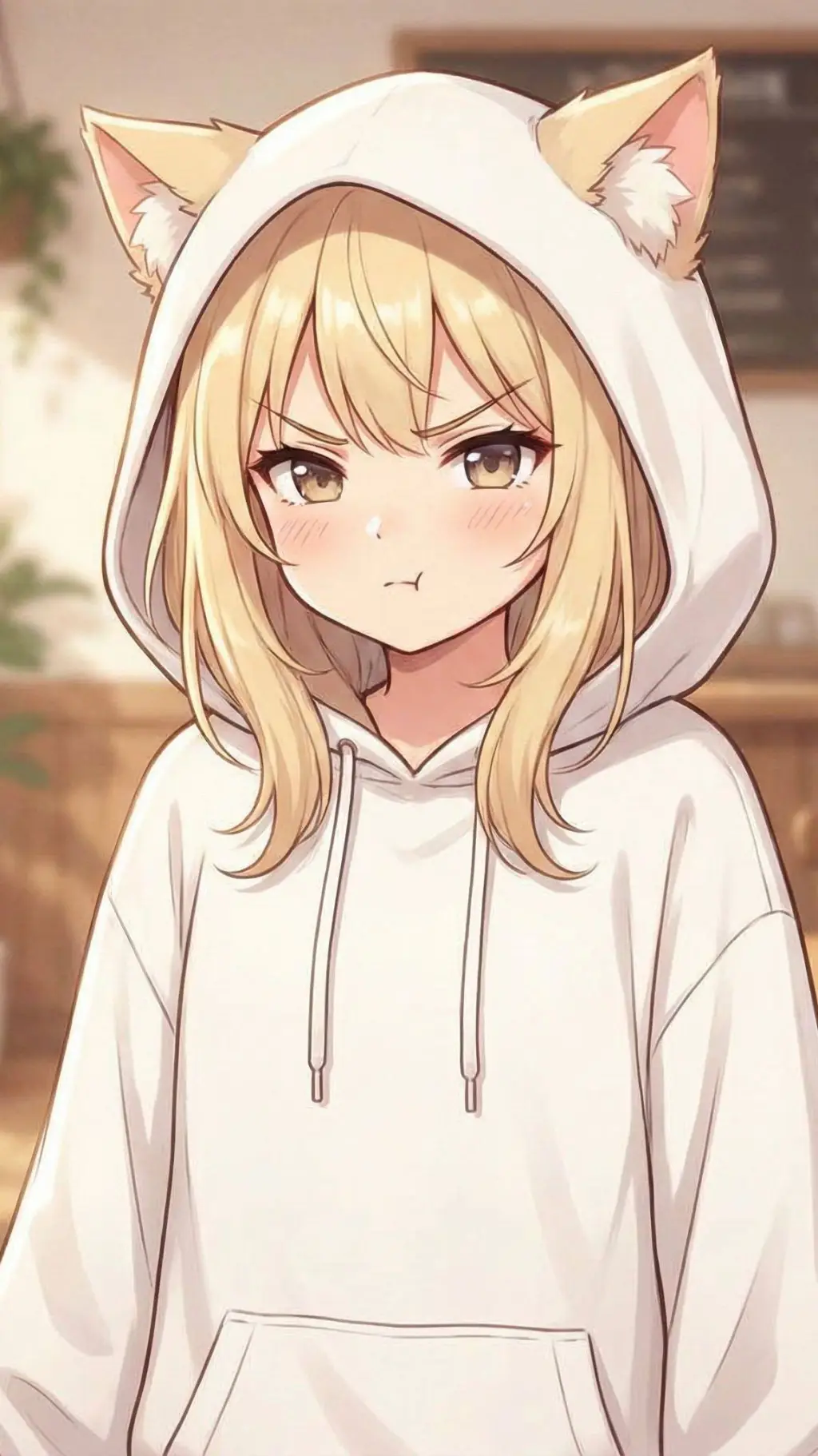 ai character: Marie background