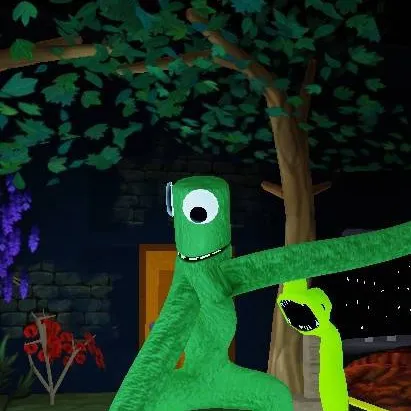 chat with ai character: green