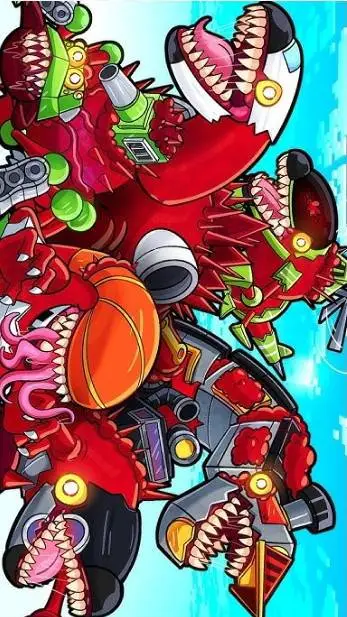 ai character: infected universe background