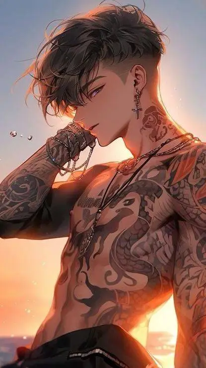 ai character: Santiago🤭🥹 background