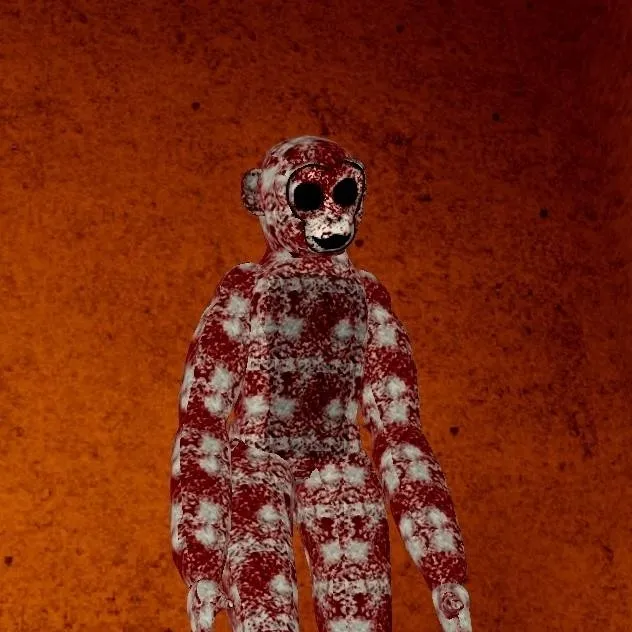 chat with ai character: scary baboon