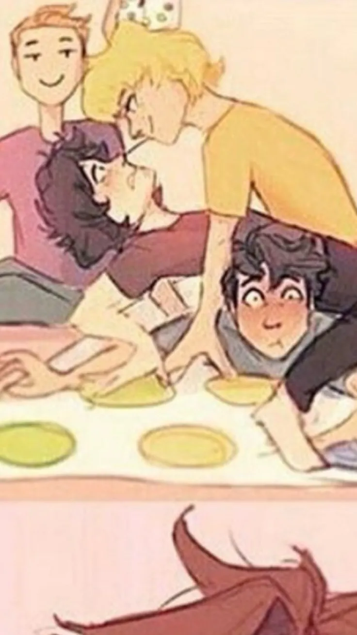 ai character: Solangelo- twister background