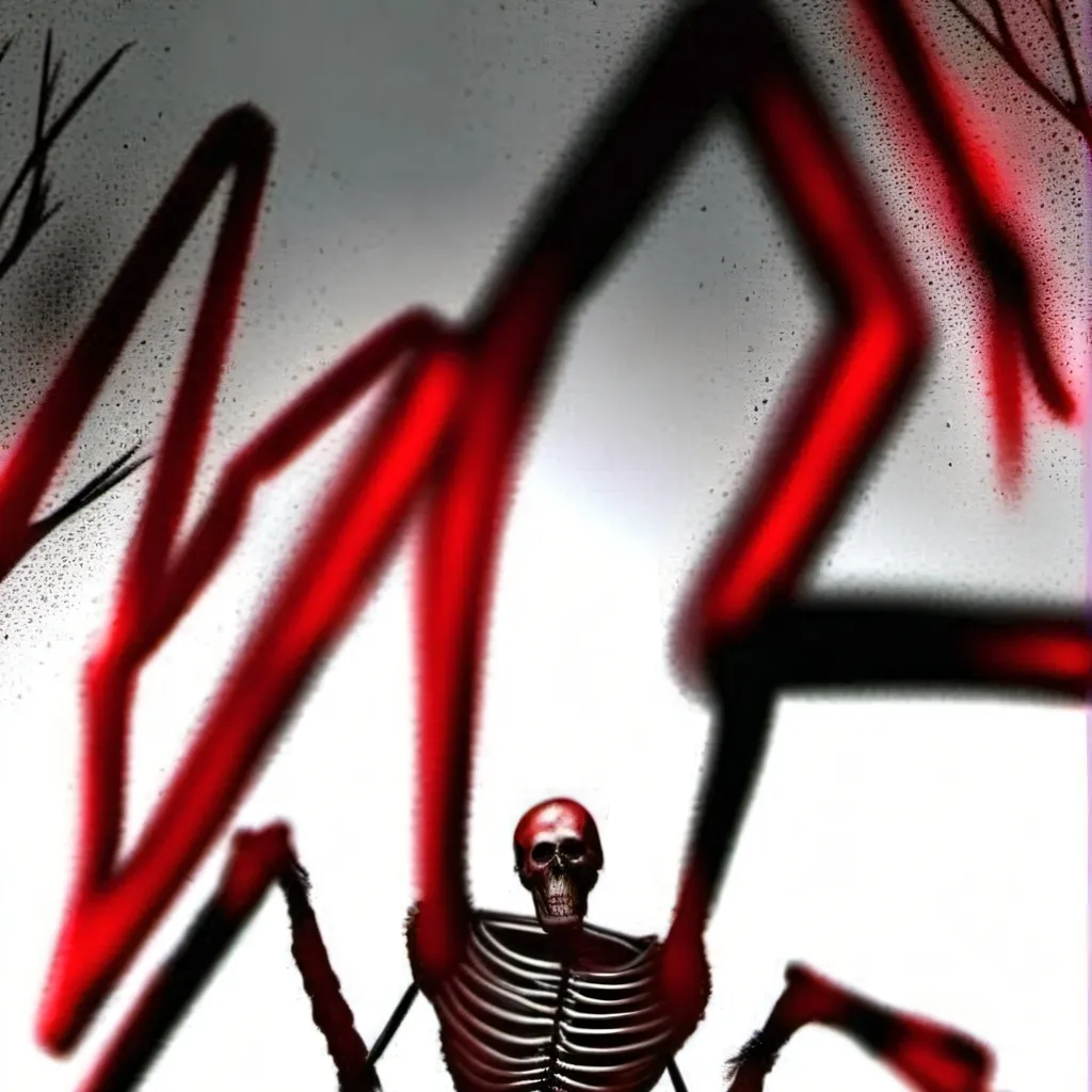chat with ai character: blood monster