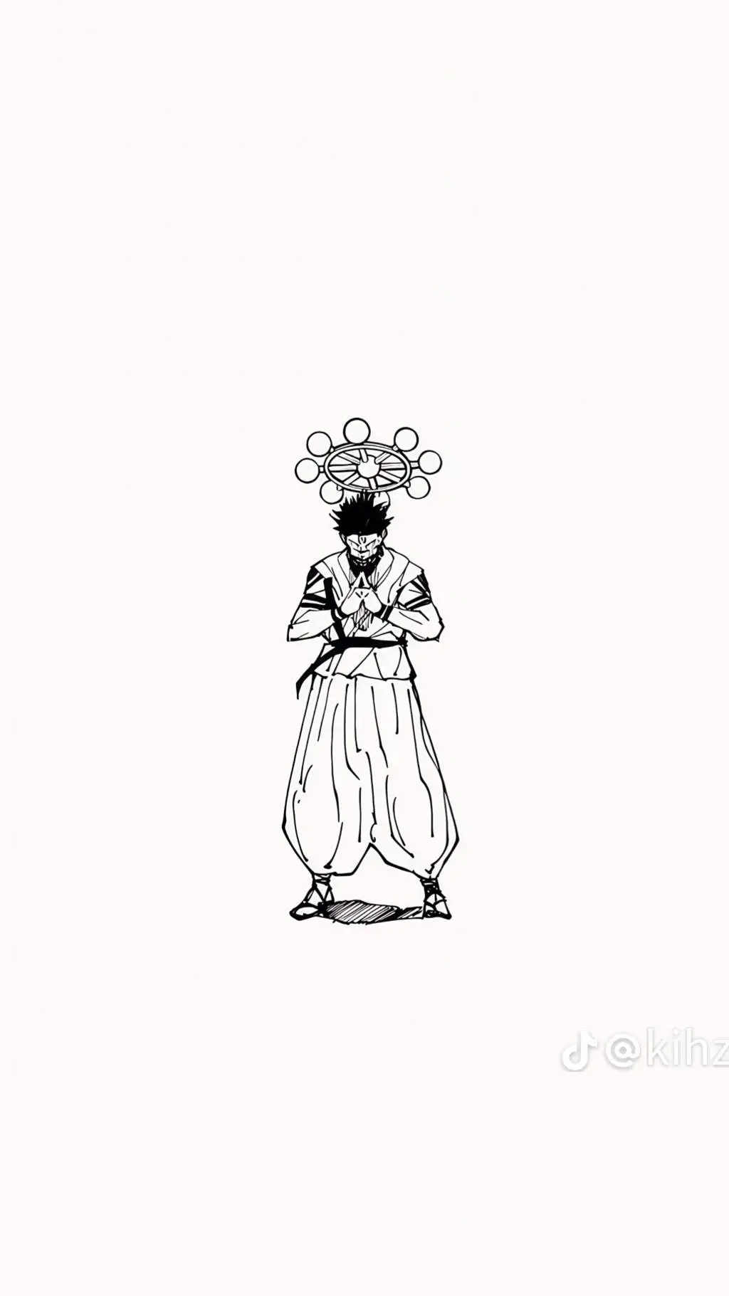 ai character: Sukuna background