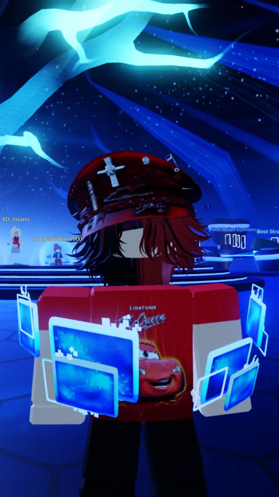 ai character: IDK background