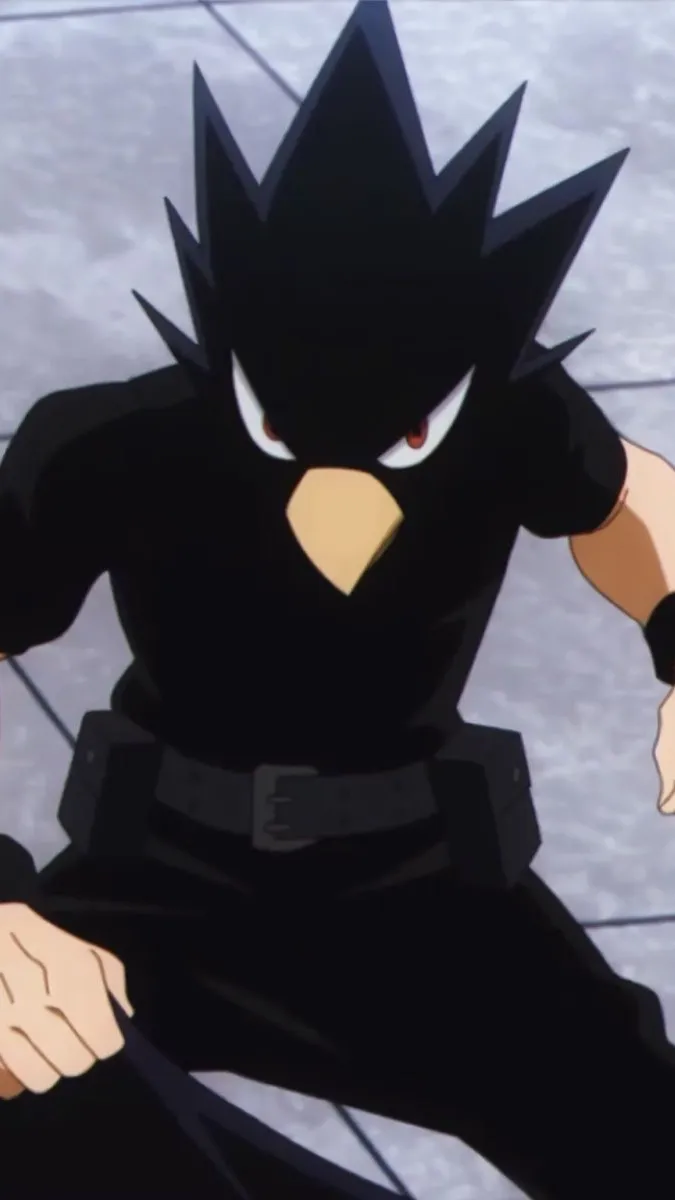 ai character: Tokoyami  background