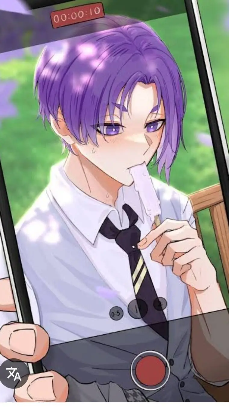 ai character: Reo Mikage 💜🥂 background
