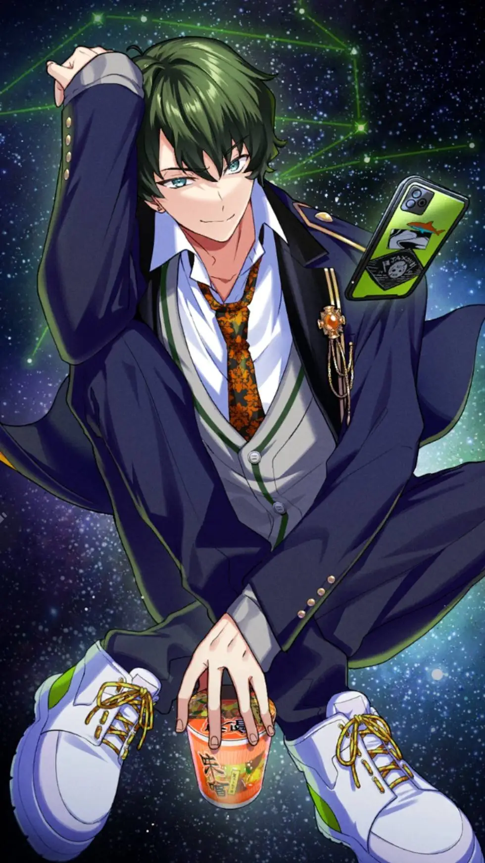 ai character: Ren😴 background