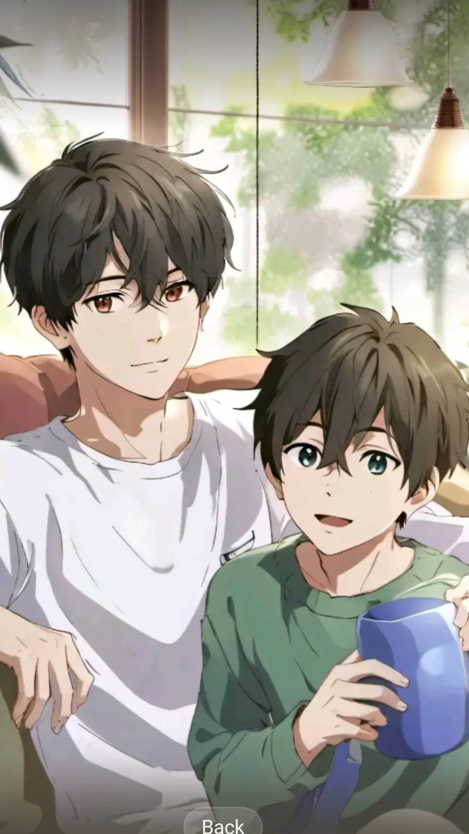 ai character: Adam i kamil 2.0 background