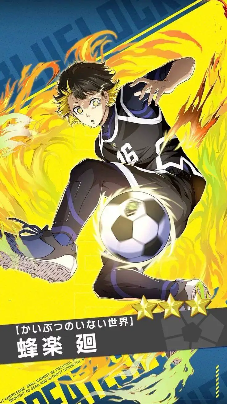 ai character: Meguru Bachira background