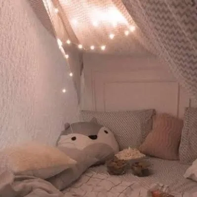 chat with ai character: sleep over