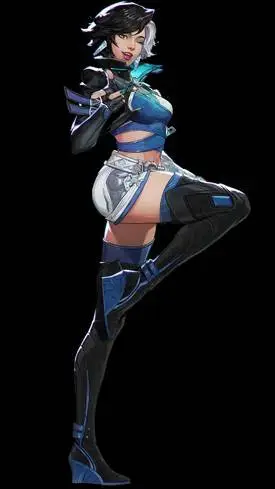 ai character: luna snow likes u background