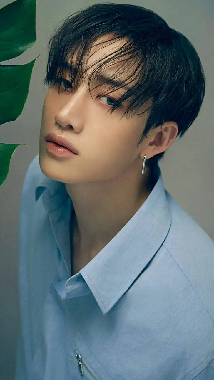 ai character: Bang Chan popolare background