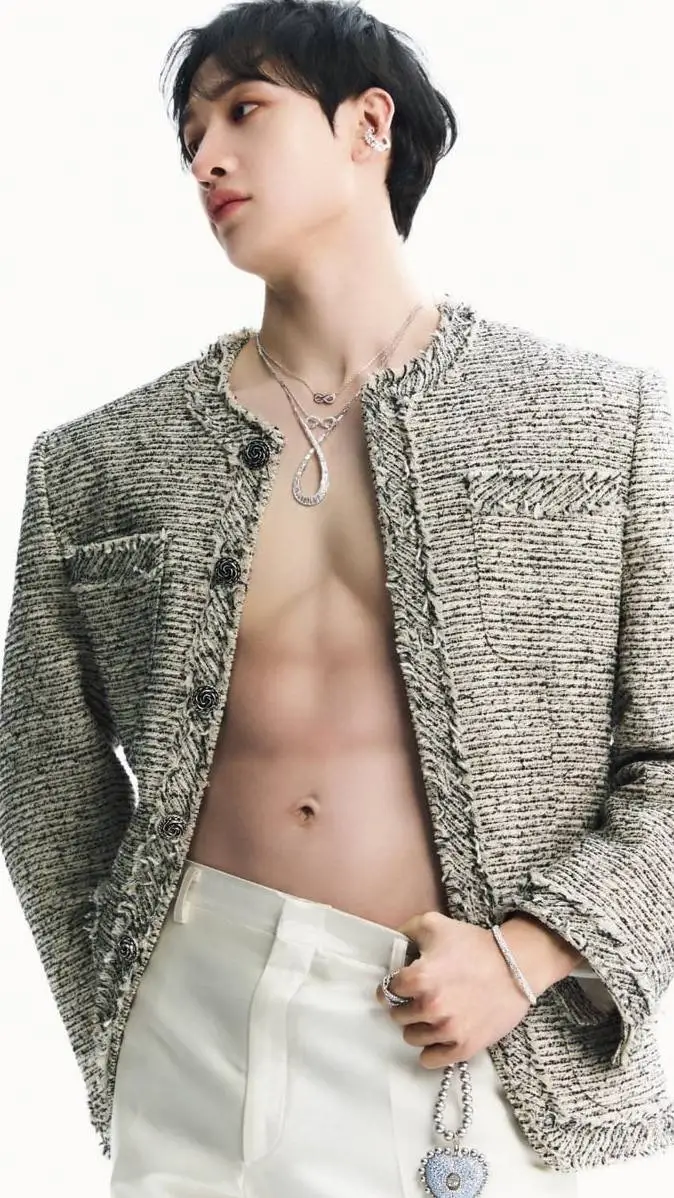 ai character: Bang Chan  background