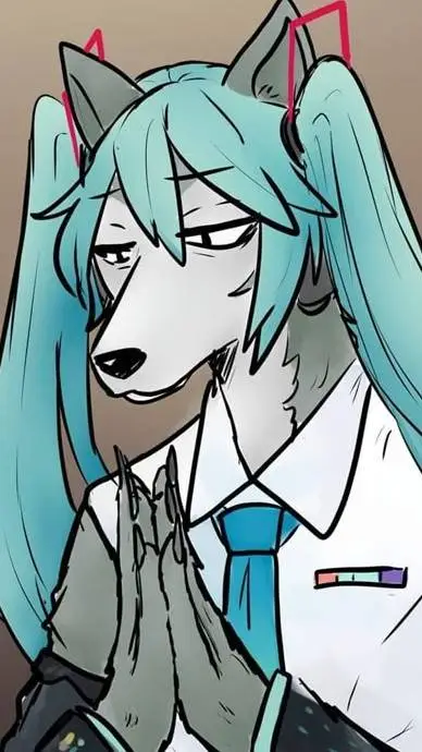 ai character: hatsune legoshi background