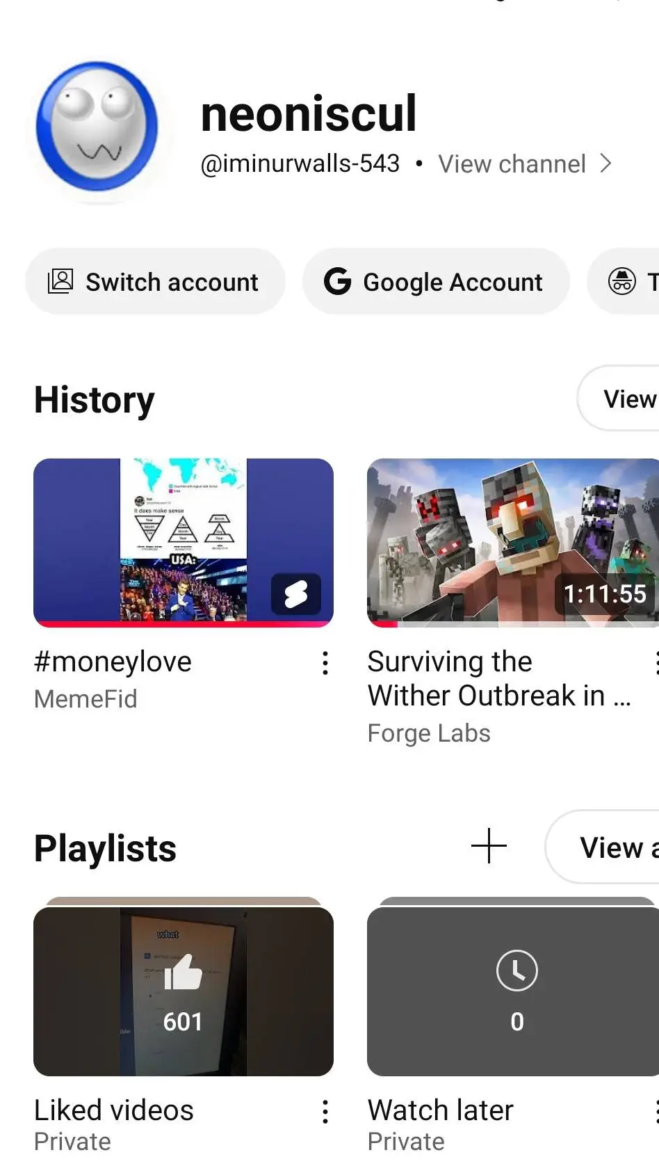 ai character: my youtube channal background