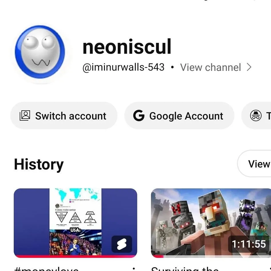 chat with ai character: my youtube channal