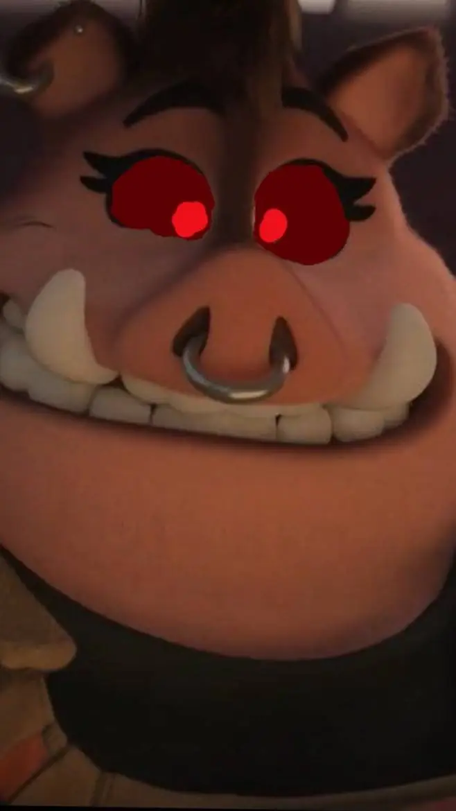 ai character: chipped pigtail background