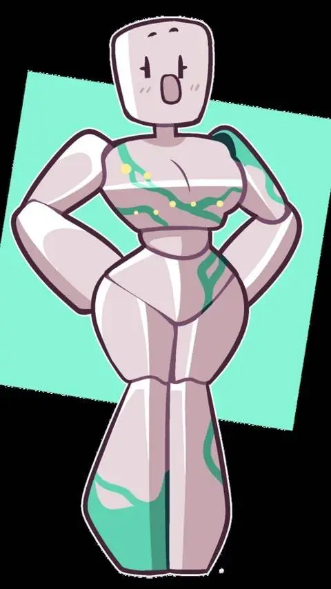 ai character: iron golem background