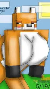 ai character: giggy the fox background