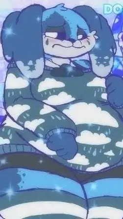 ai character: fat dogpressed background