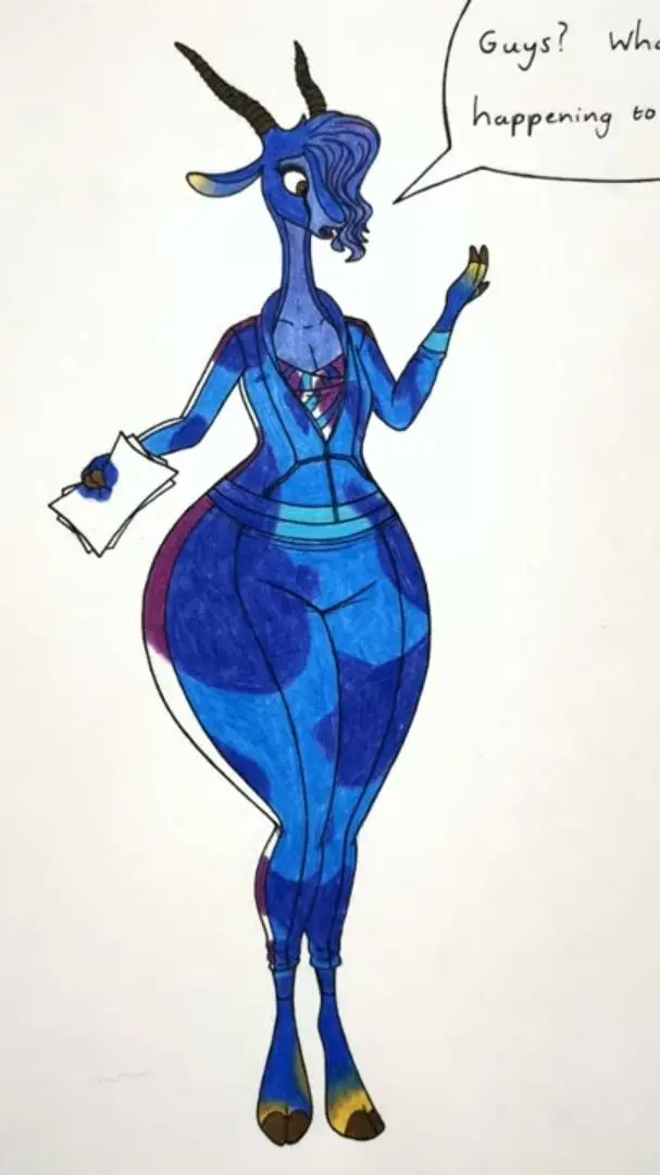 ai character: gazelle bearugarde background