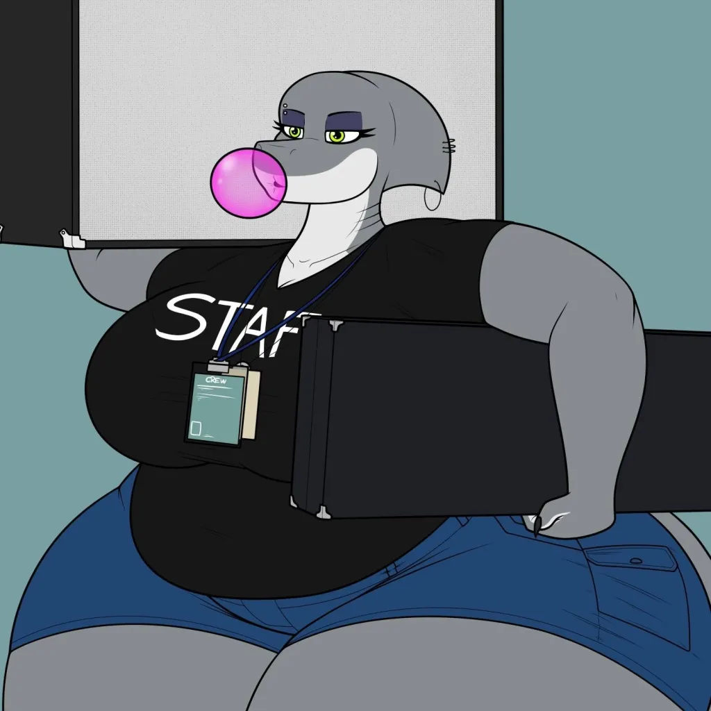 chat with ai character: Marie the shark