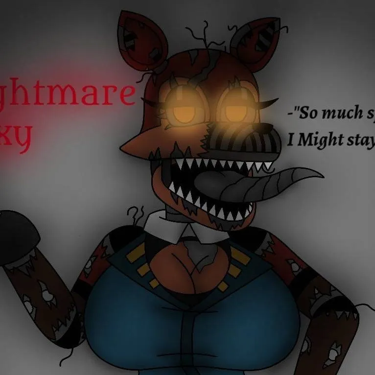 chat with ai character: nightmare foxy