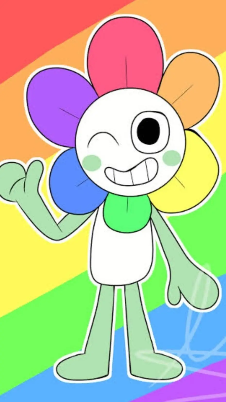 ai character: Dandy background