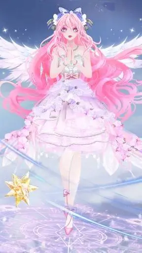 ai character: Élisabeth  background
