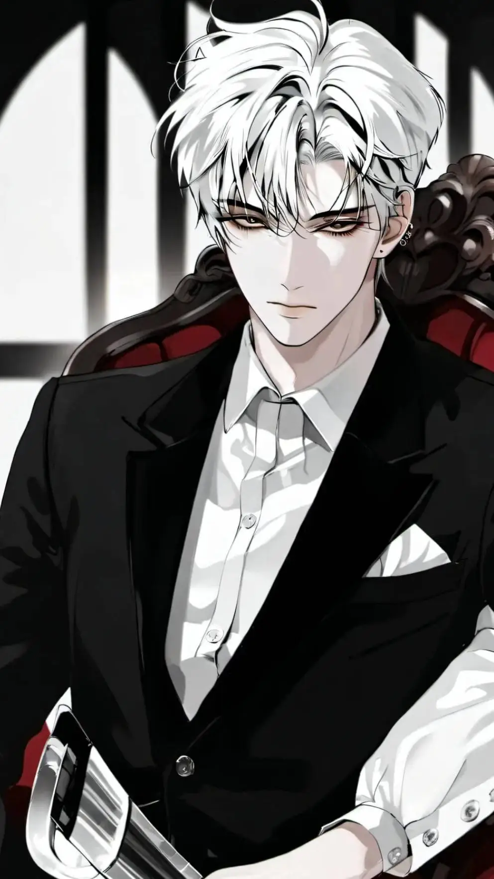 ai character: 🤍Leo🤍 background