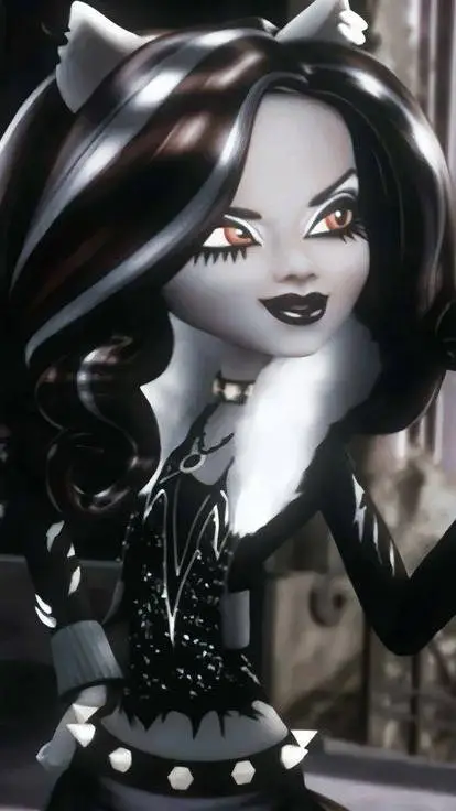 ai character: Clawdeen  background