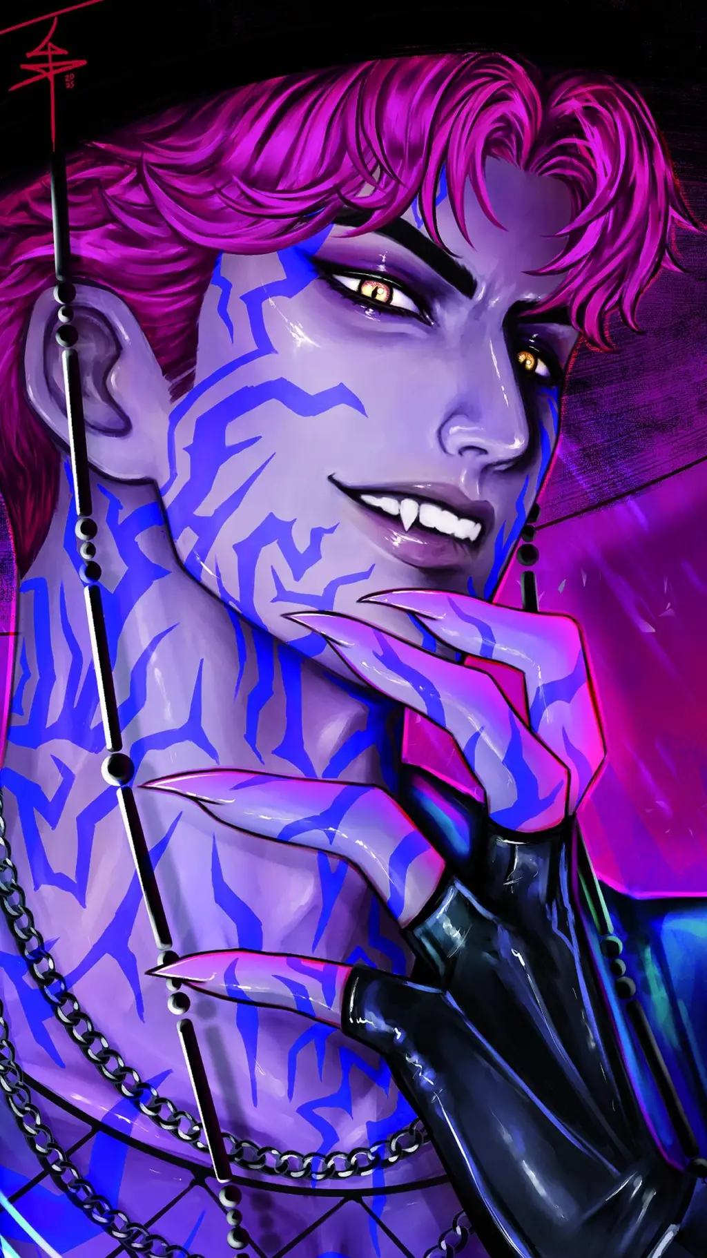 ai character: Valentine Saja background