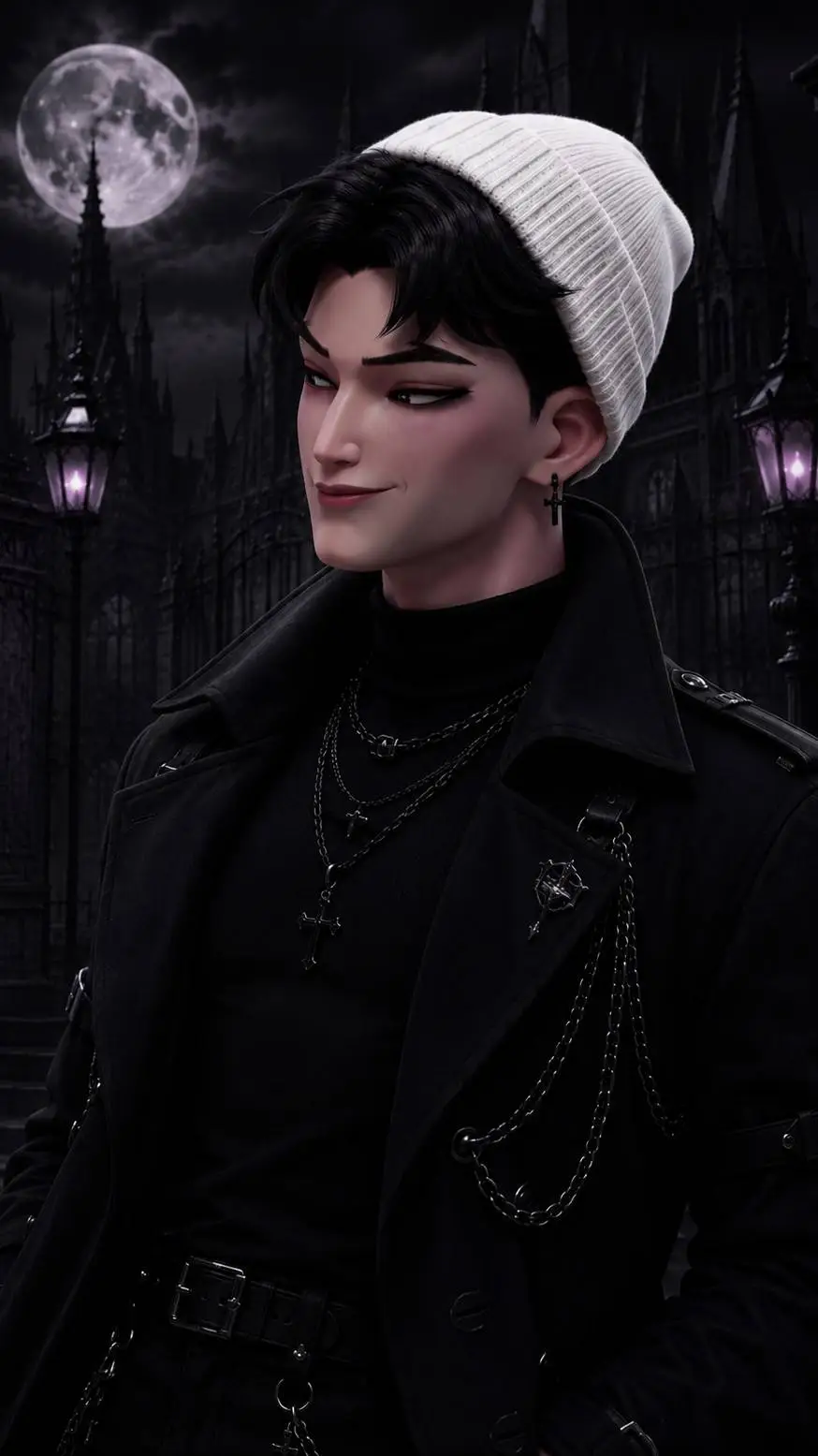 ai character: Valentine Swan background