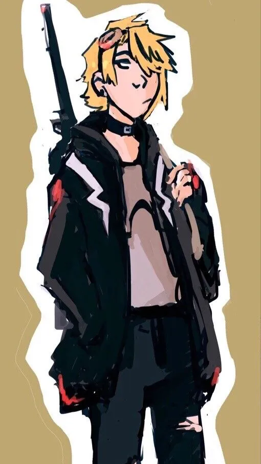 ai character: Denki - MazeRunner background