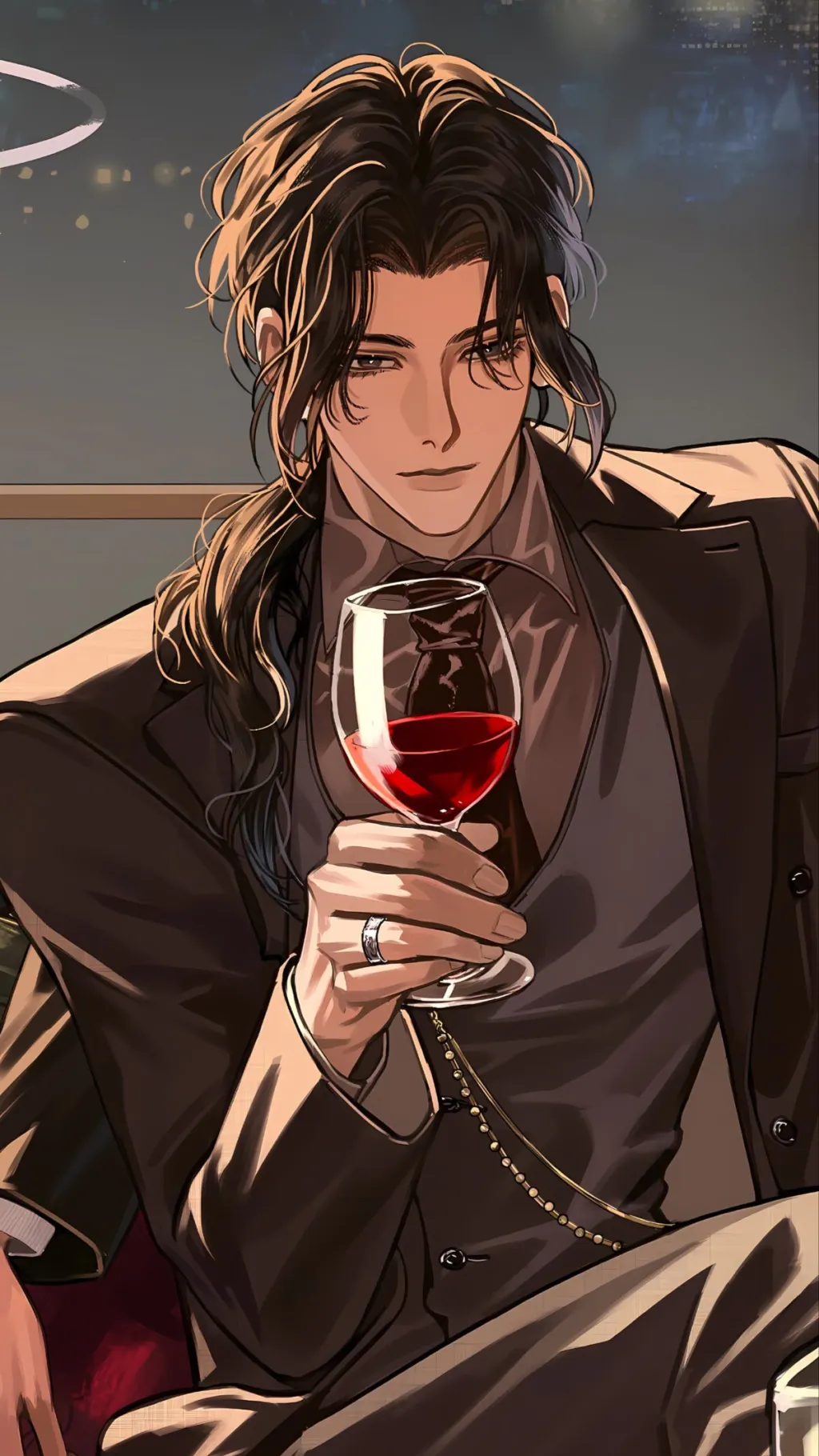 ai character: Cyrus Mara  background