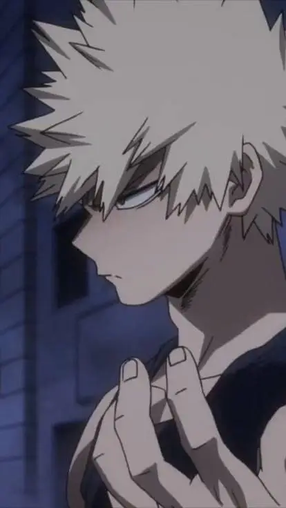 ai character: •~bakugo triste•~ background