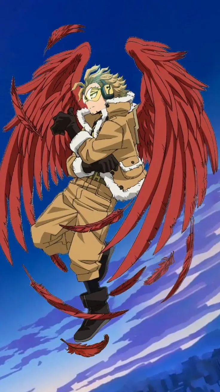 ai character: •~hawks y tu~• background