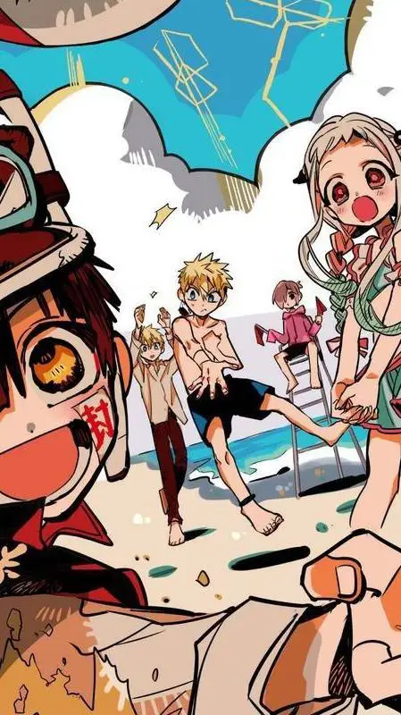 ai character: Hanako-kun playa background