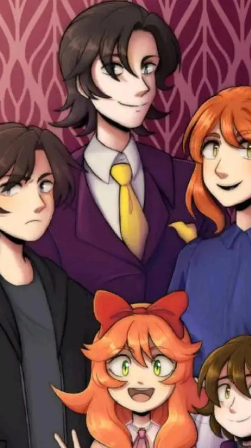 ai character: FNAF SCHOOL background