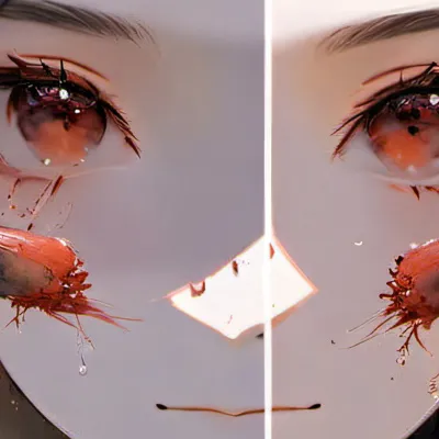 chat with ai character: Shrimpo+glisten