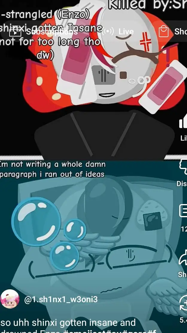 ai character: 👻EMOJI SLAUGHTER 👻 background