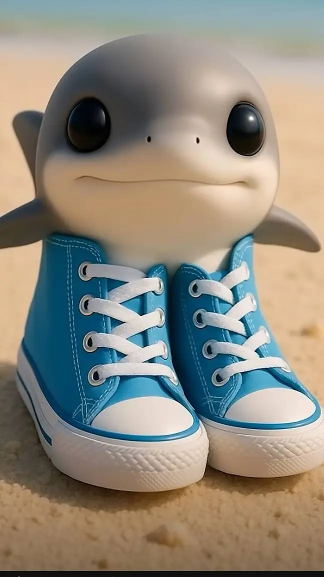 ai character: tralalero tralala  background