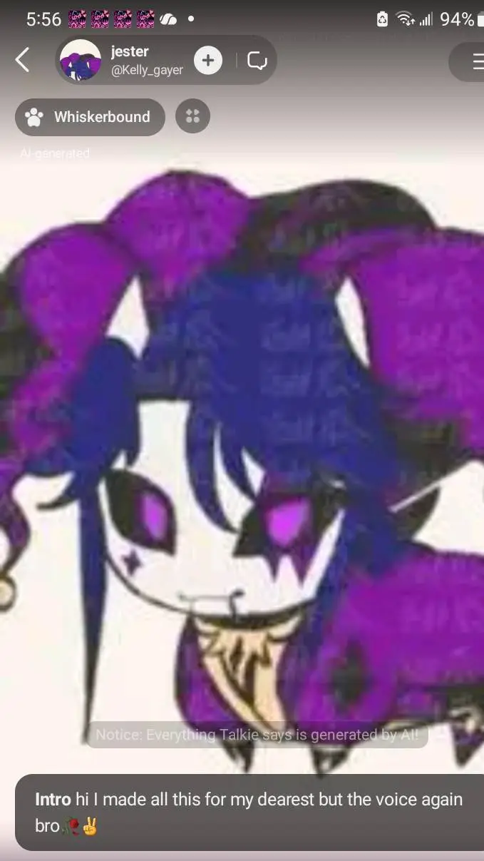 ai character: jester background