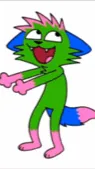ai character: Kevin the nyanfox background