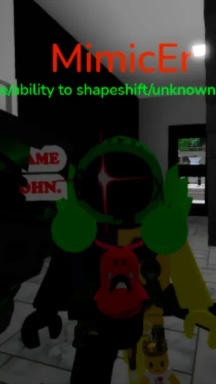 ai character: MimcEr background