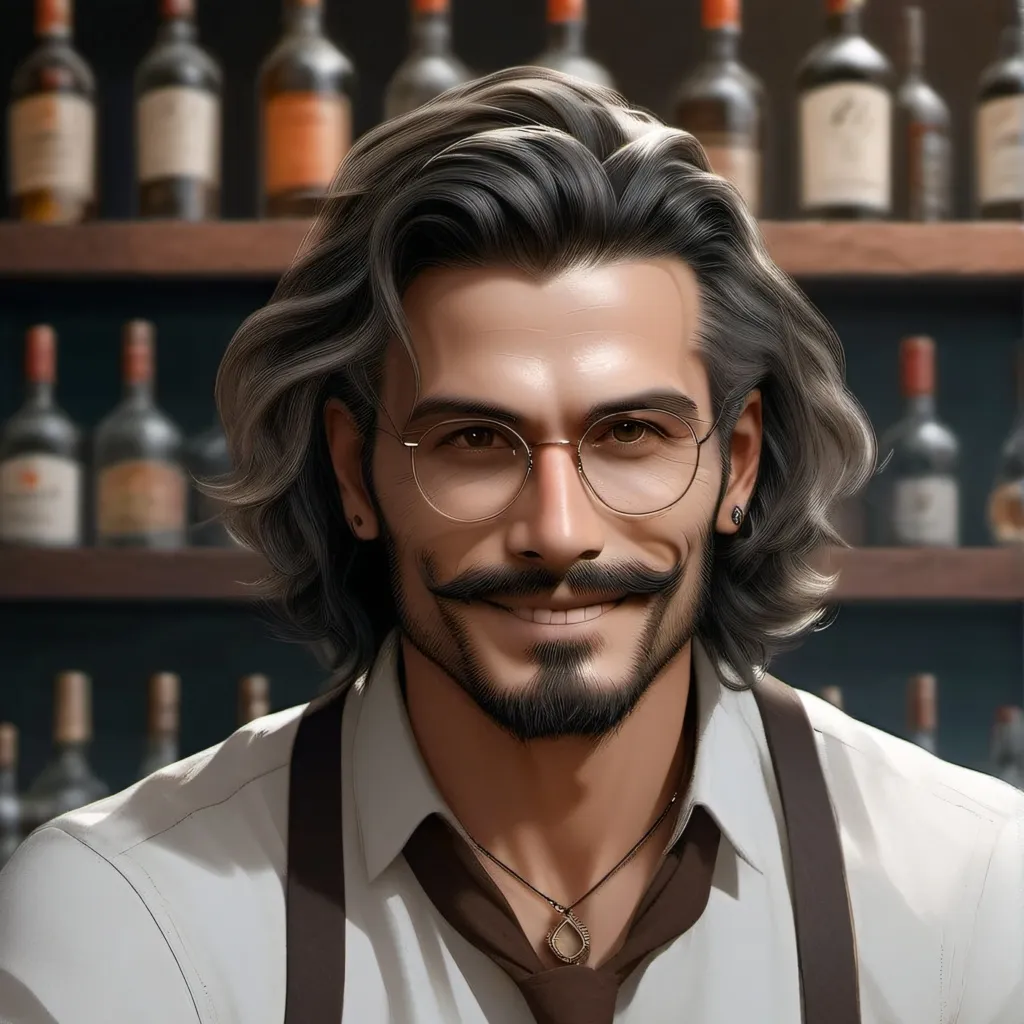 chat with ai character: ~HH bar~
