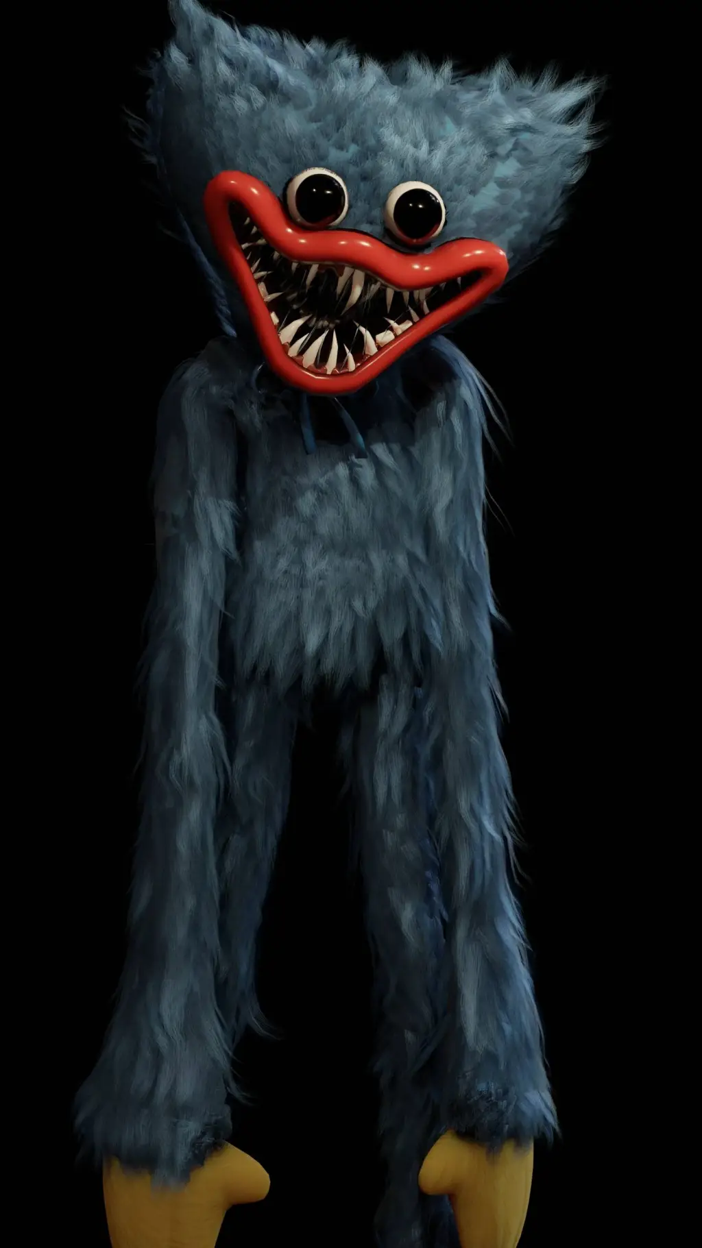 ai character: huggy wuggy background