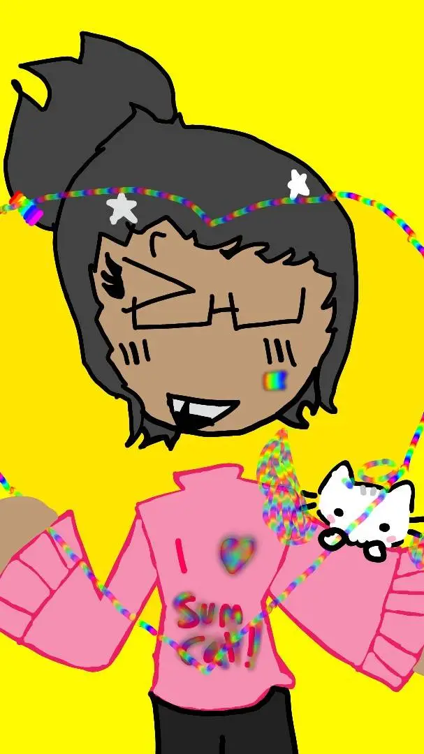 ai character: Sumcat/Jenny! (me) background